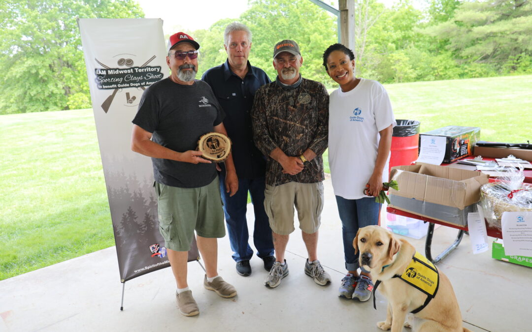 Midwest Territory’s Sporting Clays Shoot and Classic Car Show Raise Over $21.8K for Guide Dogs of America